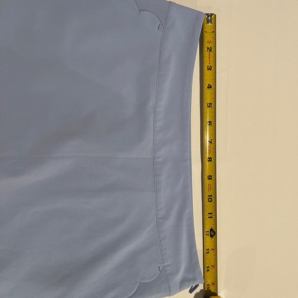 Vineyard Vines Light Blue Golf Skort with Scalloped Hem | Women's Size 4 - Picture 7 of 8